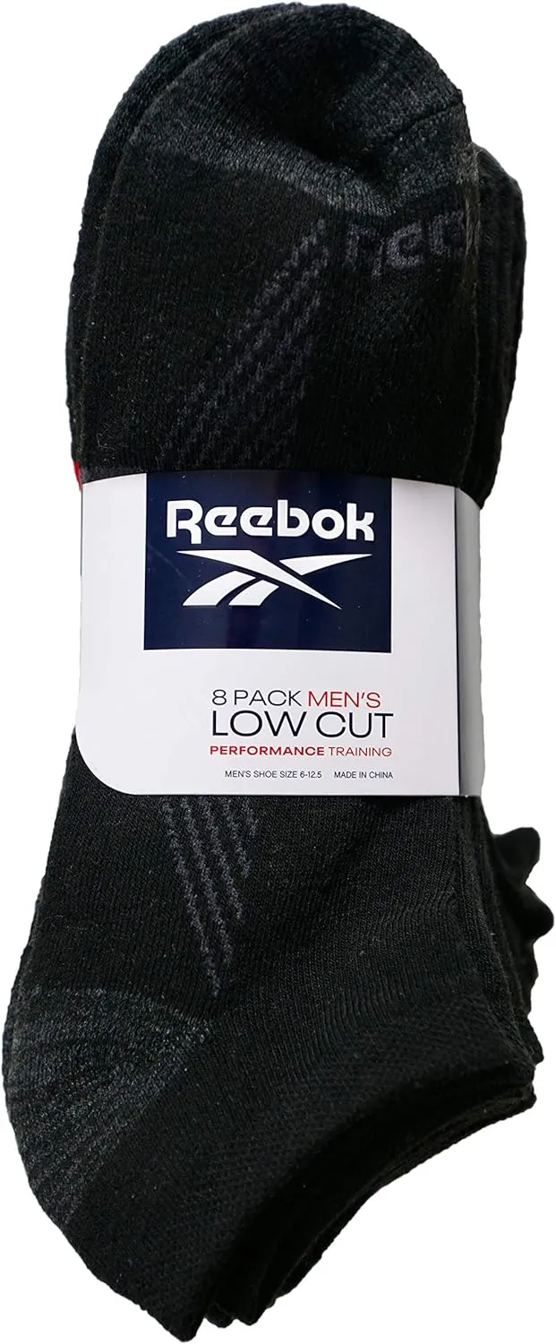 Reebok Men's Low Cut Socks Cushion Performance Training