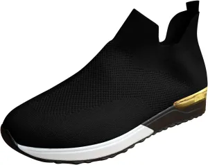 Running Shoes Womens Lightweight White Platform Sneakers Womens Walking Shoes Comfortable & Lightweight Loafers for Men Womens Slip On Sneakers with Arch Support