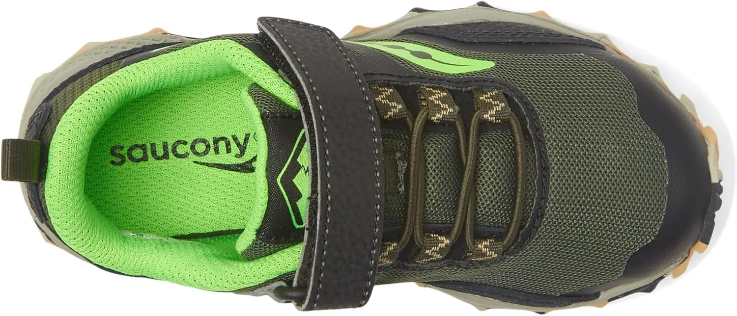 Saucony Unisex-Child Peregrine 12 Shield Alternative Closure Hiking Shoe