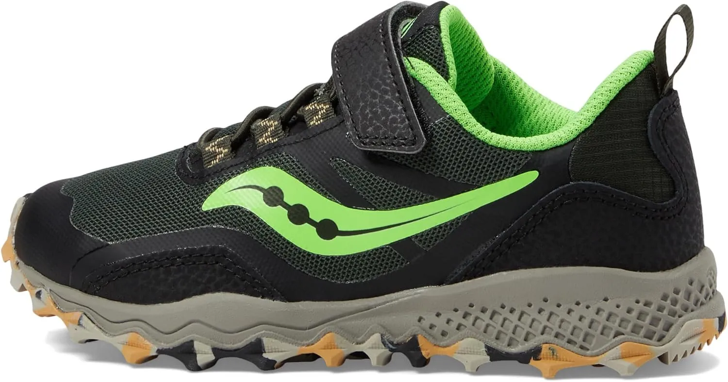 Saucony Unisex-Child Peregrine 12 Shield Alternative Closure Hiking Shoe