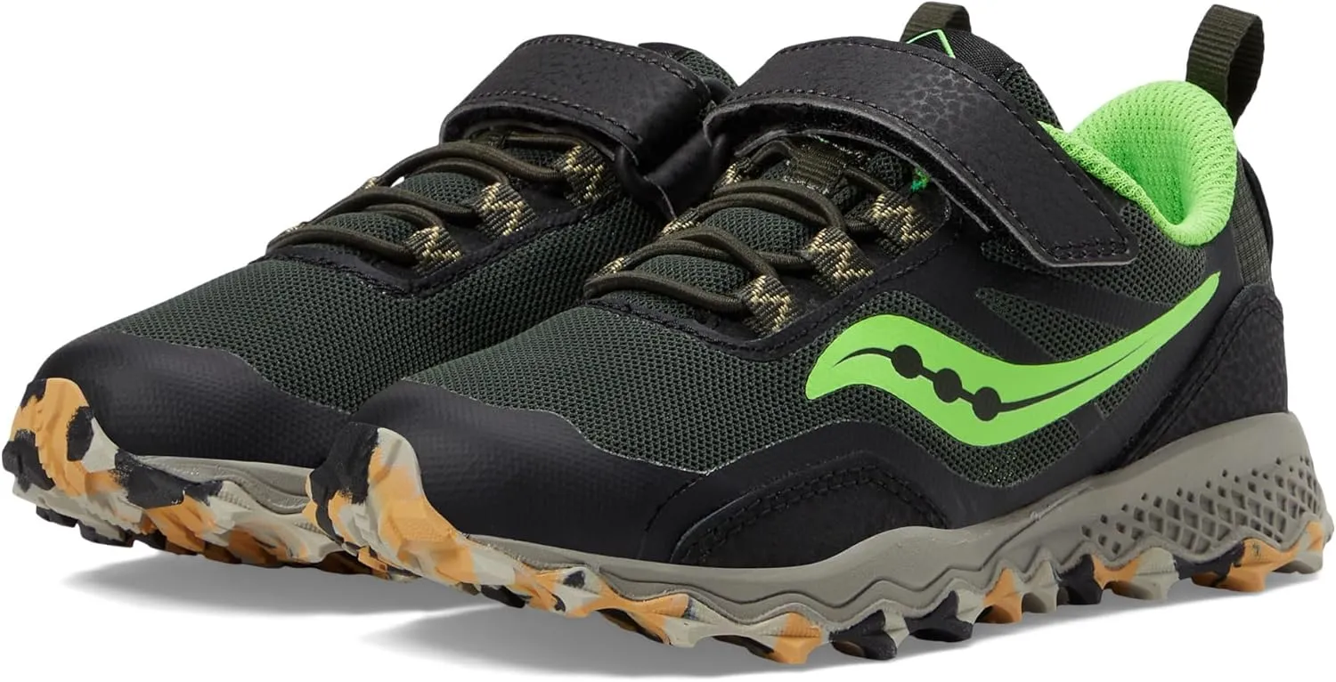Saucony Unisex-Child Peregrine 12 Shield Alternative Closure Hiking Shoe
