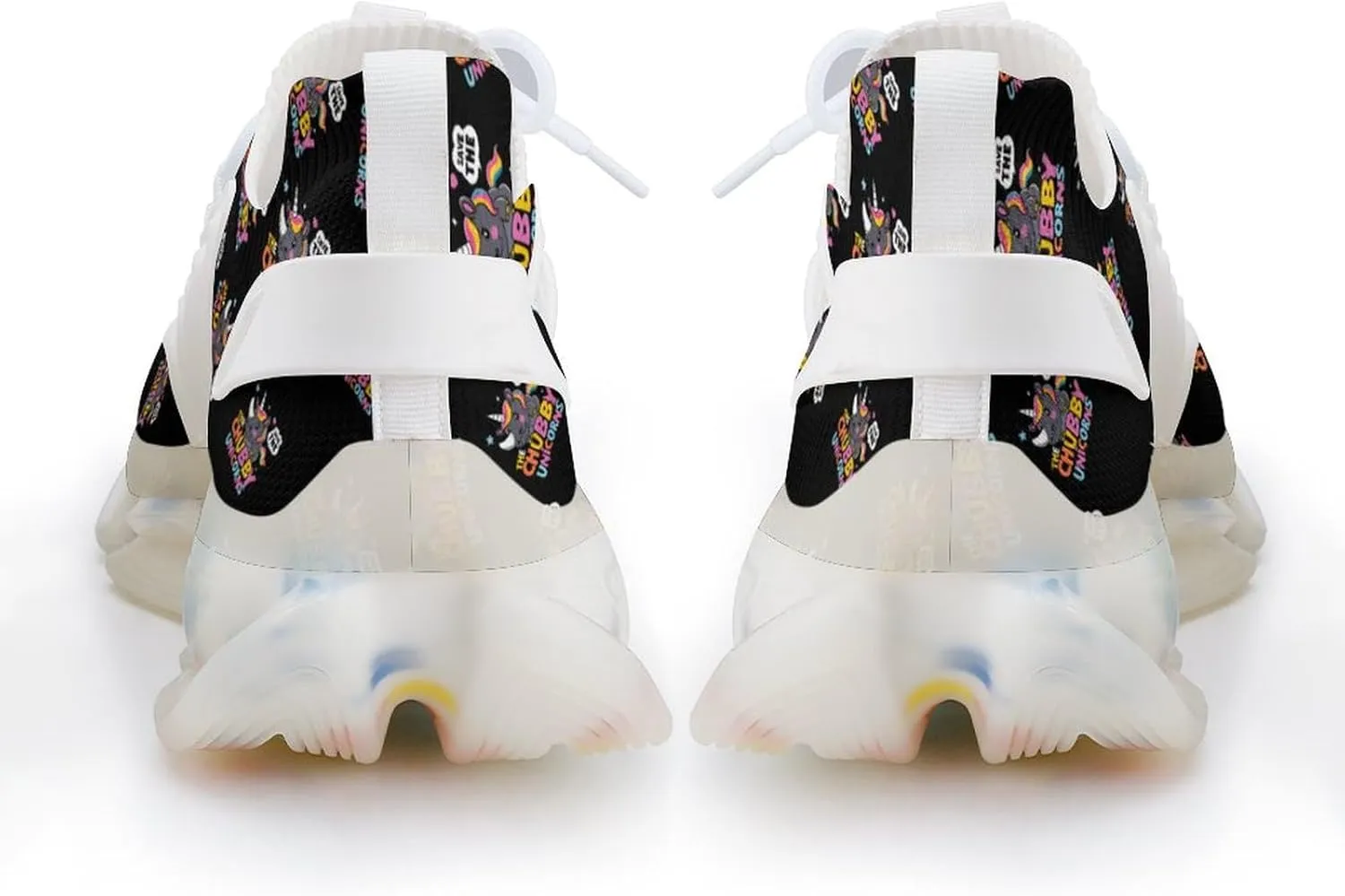 Save The Chubby Unicorns Men's Running Shoes Lightweight Walking Shoe Breathable Sneaker