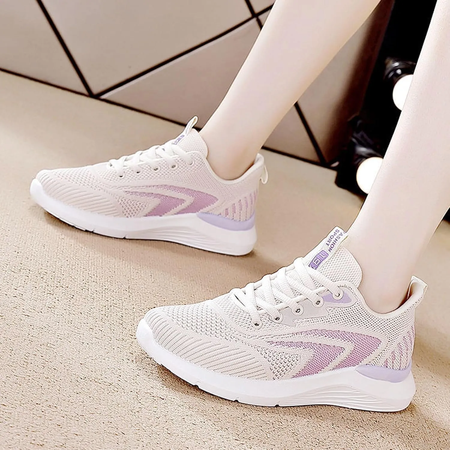 SBGMoSJ Women Sneakers Size 9 Black Comfy Work Shoes for Women Business Casual Sneakers Women Trendy Fashion Sneakers for Women Size 8 Wide Zapato para Mujer Antiderrapante Trabajo En Restaurante