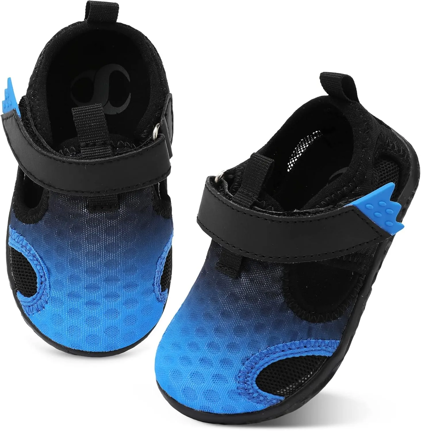 Scurtain Kids Toddler Water Shoes Quick-Dry Aqua Socks for Baby Boys Girls Toddler Beach Shoes Swim Shoes with Non-Slip Sole