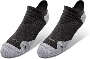 SHEEC Men's Cushioned Athletic Socks, Arch Support, Moisture-Wicking, Anti-Blister-Crew, Quarter & Ankle for Running & Hiking