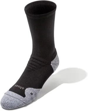 SHEEC Men's Cushioned Athletic Socks, Arch Support, Moisture-Wicking, Anti-Blister-Crew, Quarter & Ankle for Running & Hiking