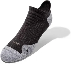 SHEEC Men's Cushioned Athletic Socks, Arch Support, Moisture-Wicking, Anti-Blister-Crew, Quarter & Ankle for Running & Hiking