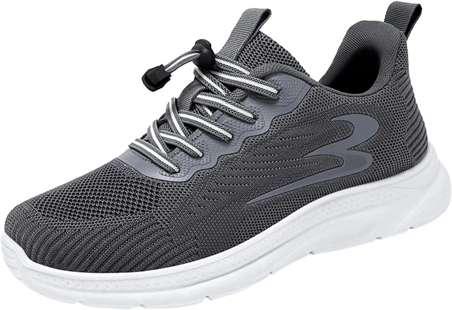 Shoe Made with Natural Materials Fashion Summer and Men Shoes Fly Woven Mesh Breathable Elastic Band Casual Easy to Wear