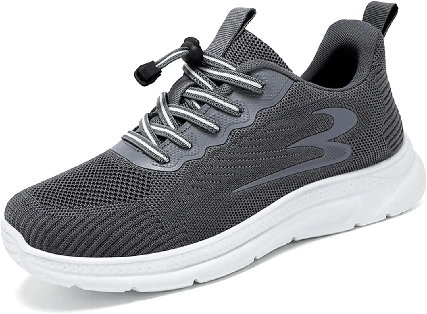 Shoe Made with Natural Materials Fashion Summer and Men Shoes Fly Woven Mesh Breathable Elastic Band Casual Easy to Wear
