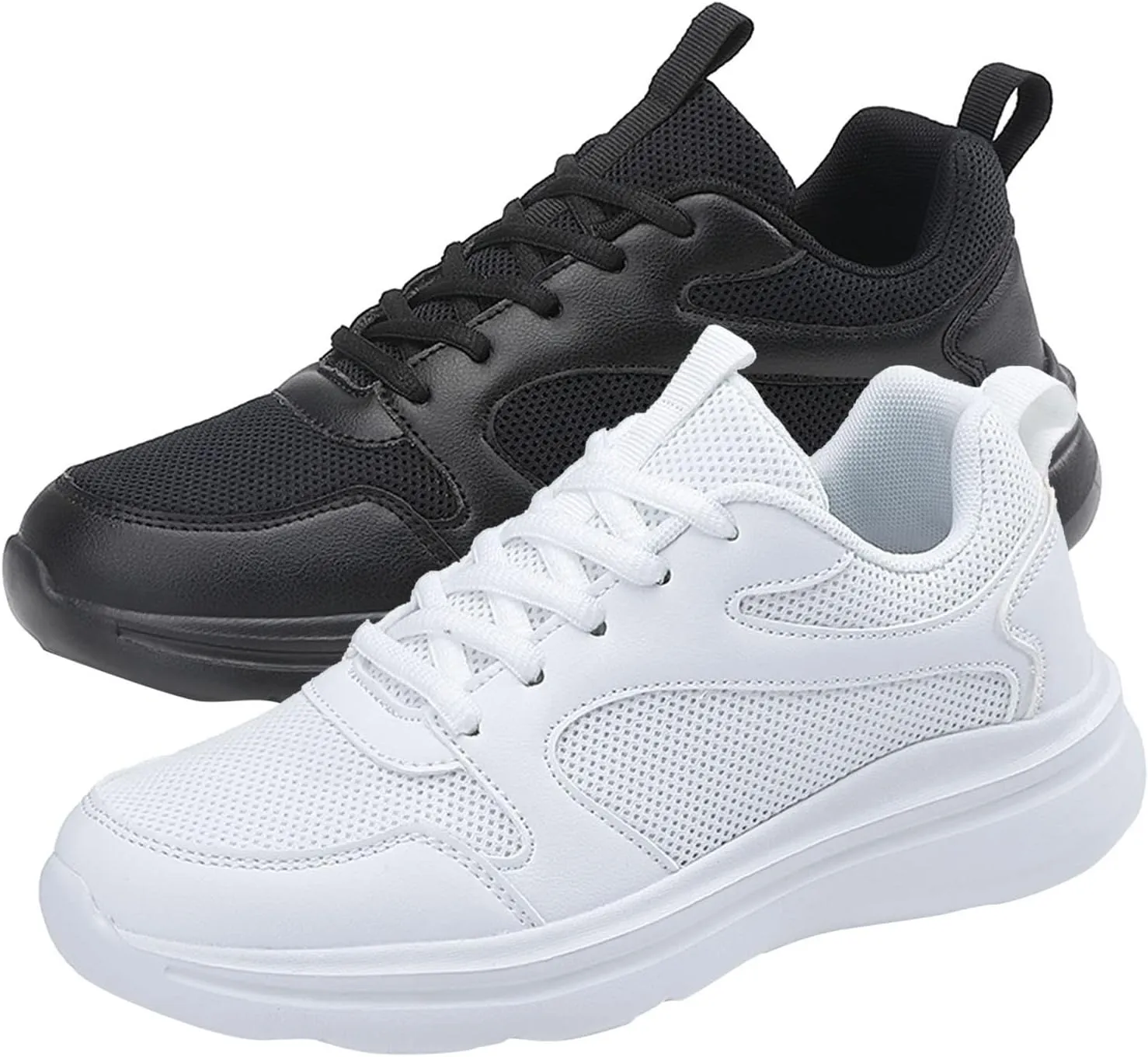 Slip on Shoes for Women Women Shoes Casual Women's Fashion Lace Up Sneakers Women's Stretch Cushion Shoes