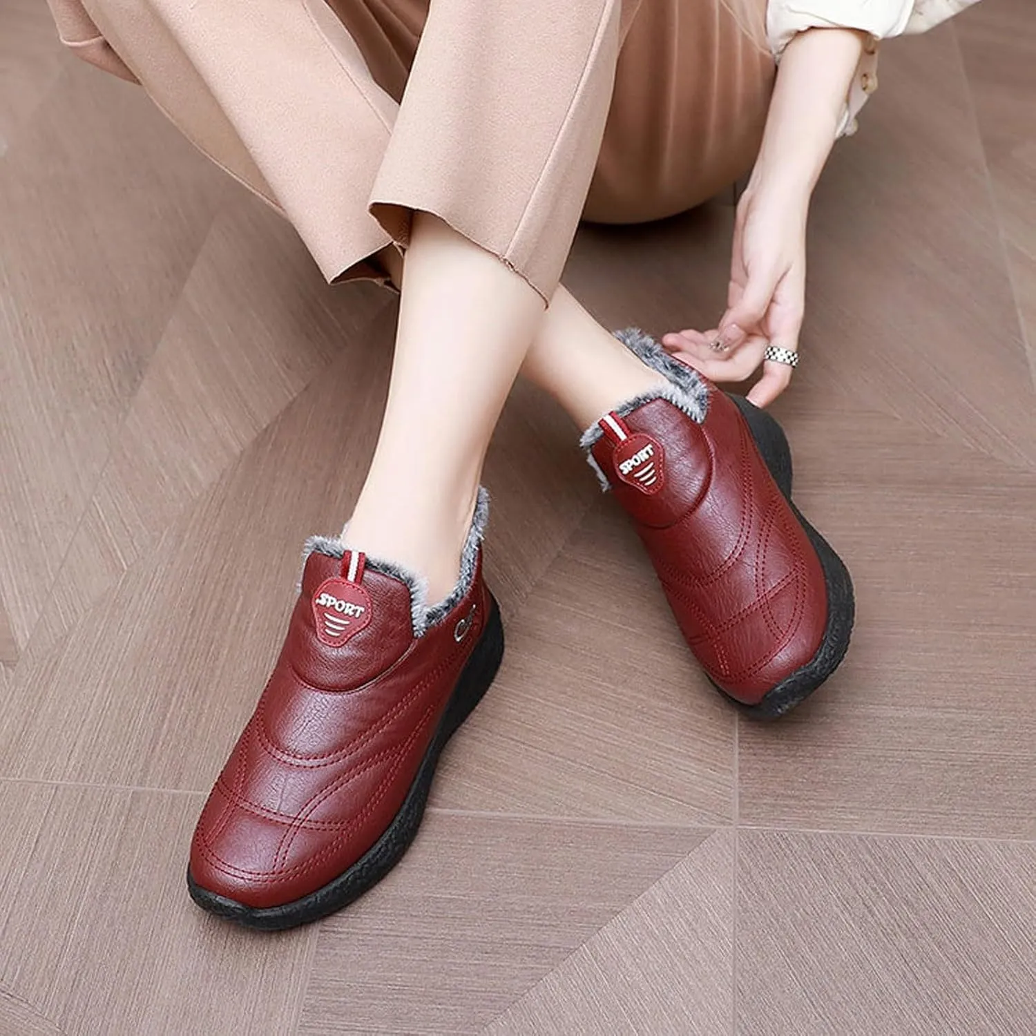 Slip On Sneakers Men Men's Running Shoes Women's White Fashion Sneakers Round Toe Slip On Casual Loafers for Women Dressy Womens Sneakers Wide Width