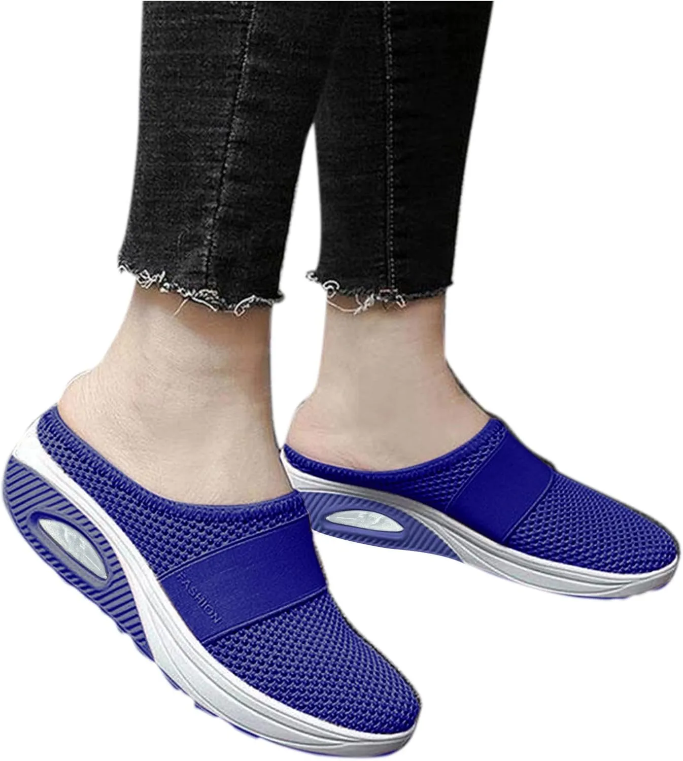 Slip on Sneakers Women Non Slip Gym Workout Shoes Walk Shoes for Women Lace Up Fashion Comfortable Walking Shoes