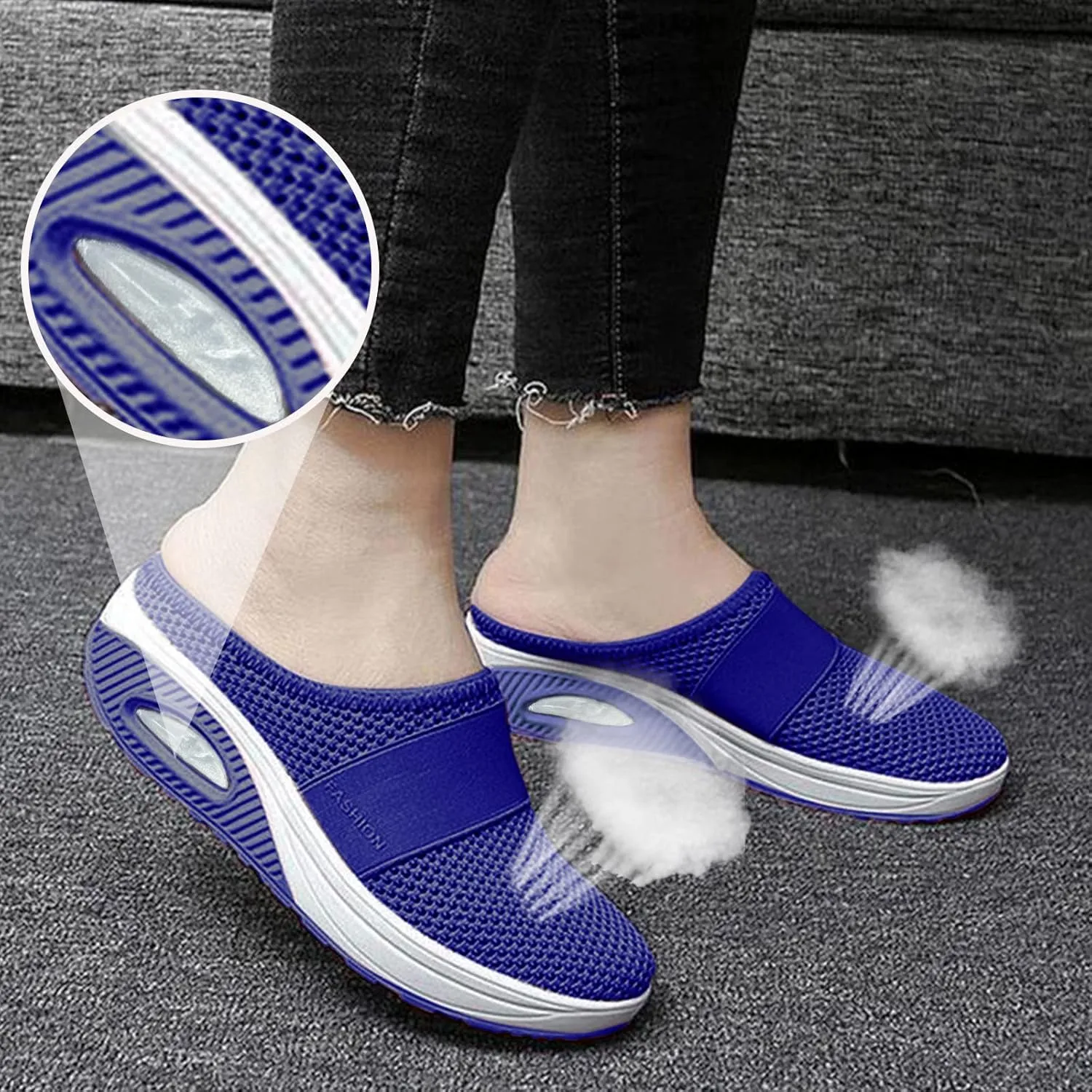 Slip on Sneakers Women Non Slip Gym Workout Shoes Walk Shoes for Women Lace Up Fashion Comfortable Walking Shoes