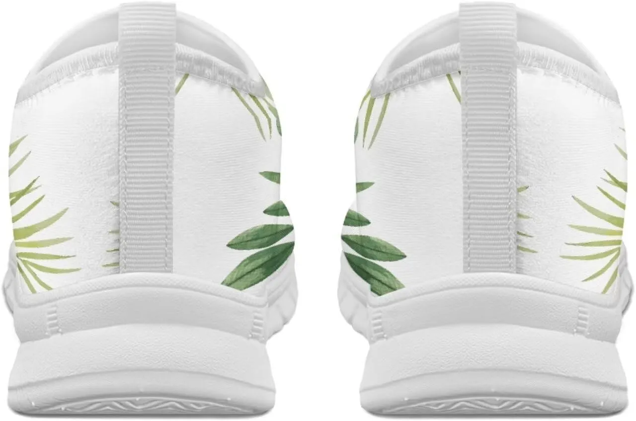 Slip On Tennis Shoes Various Styles Ultimate Comfort White