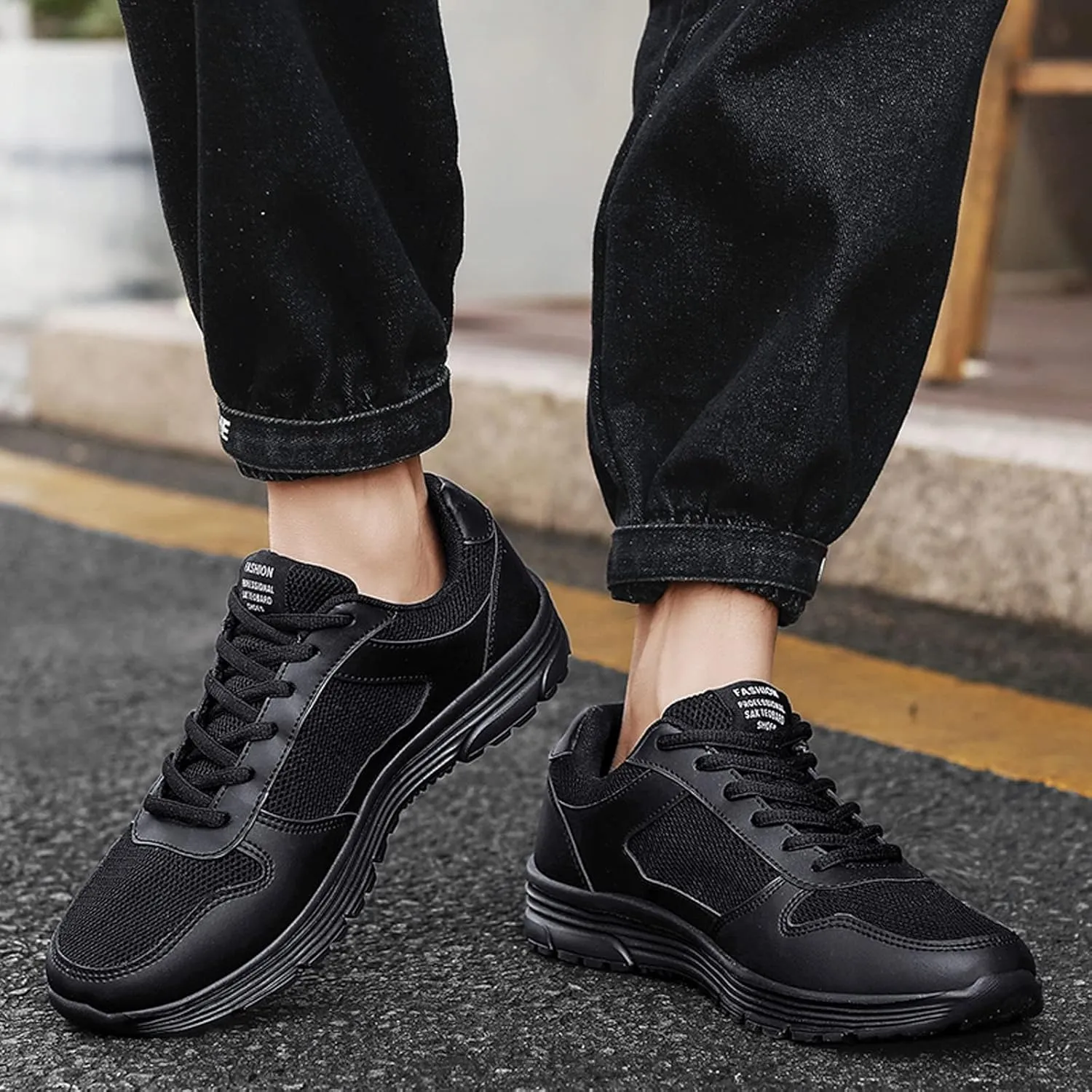 Sneakers for Men Mens Training Sneakers Men’s Comfortable Casual Walking Tennis Shoes Mens White Tennis Shoes