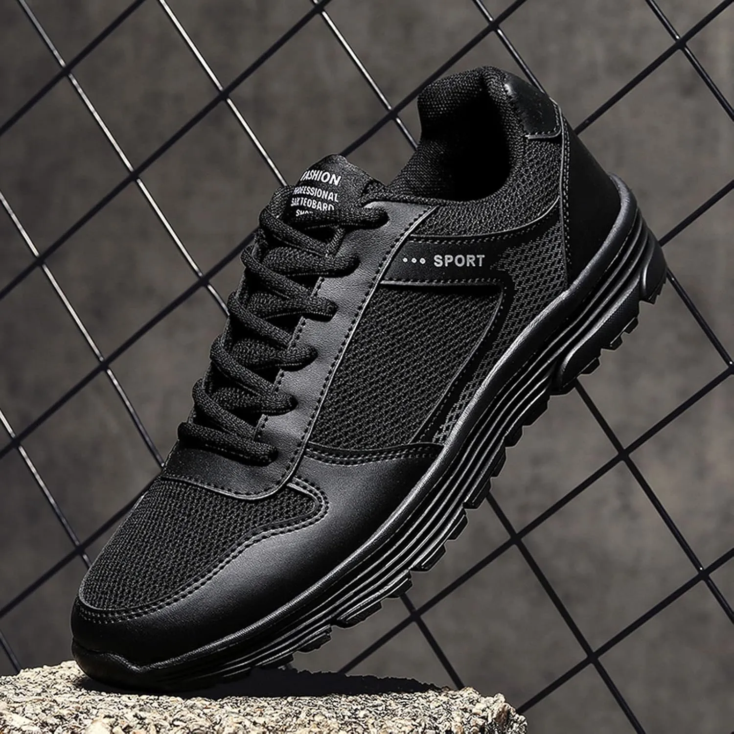 Sneakers for Men Mens Training Sneakers Men’s Comfortable Casual Walking Tennis Shoes Mens White Tennis Shoes