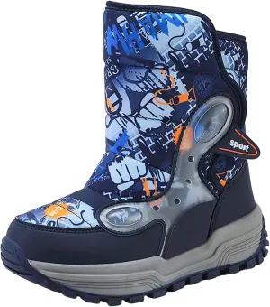 Snow Boots For Toddler Kids Snow Boots Boys Girls Mid Calf Water Proof Warm Faux Fr Lined Insulated Winter Boots