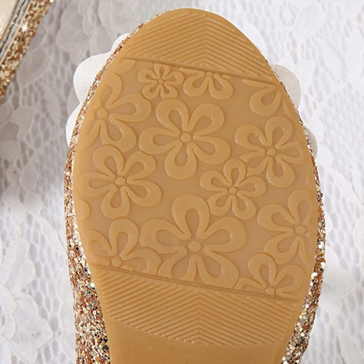 Toddler Girl Shoes,Little Kid Girls Dress Princess Shoes Sequins Bowknot Low Heels Party Dance Shoes 4-9 Years