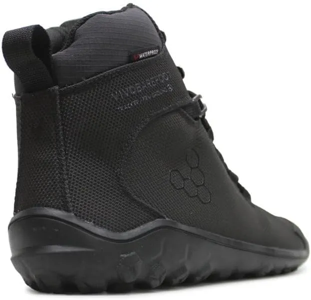 Vivobarefoot Tracker Textile FG2 Mens Barefoot Hiking Boots | Waterproof, Lightweight & Puncture Resistant | All Weather & Terrains | Wide Fit Grounding Shoes
