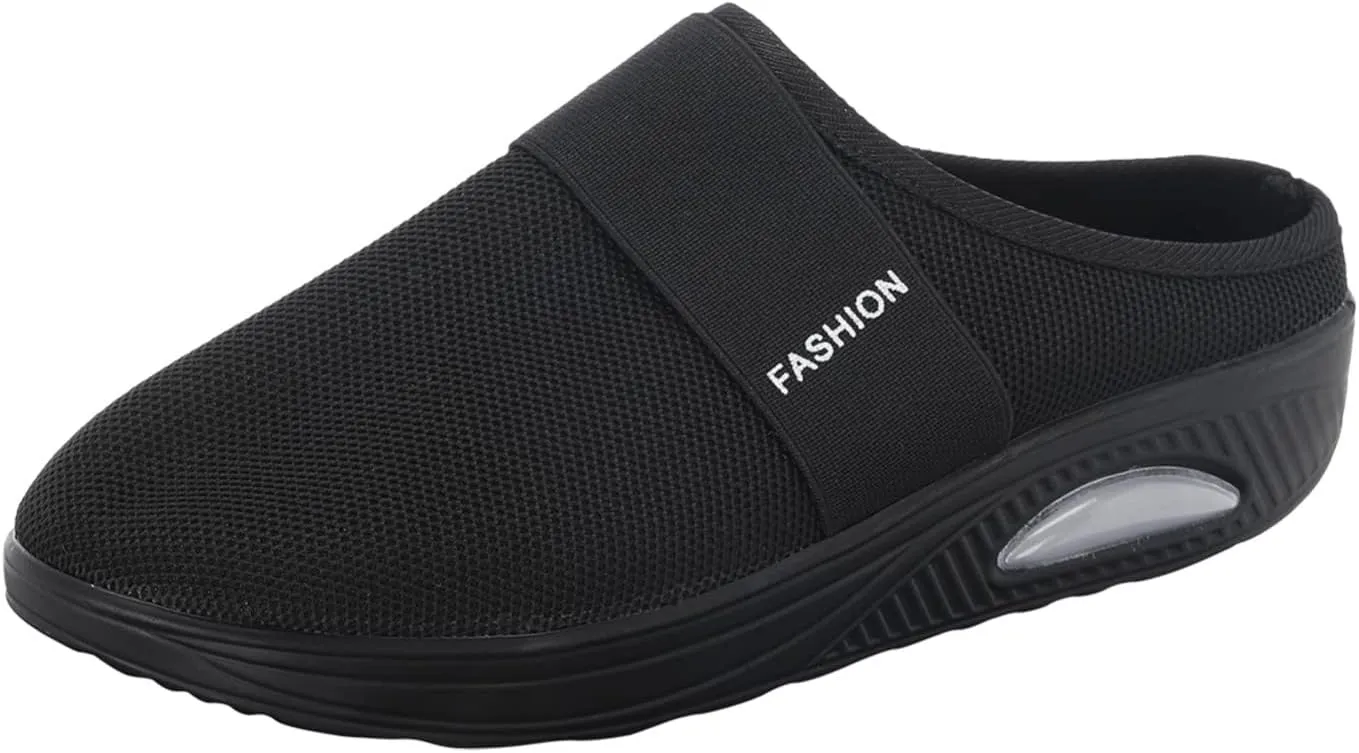 Wedges Sneakers for Women Slip Resistant Women's Black Work Shoes Size 9 Shoes for Women Sneakers Womens Black Slip On Sneakers Size 8.5 Zapatos Antiderrapantes Para Mujer De Trabajo De Restoran