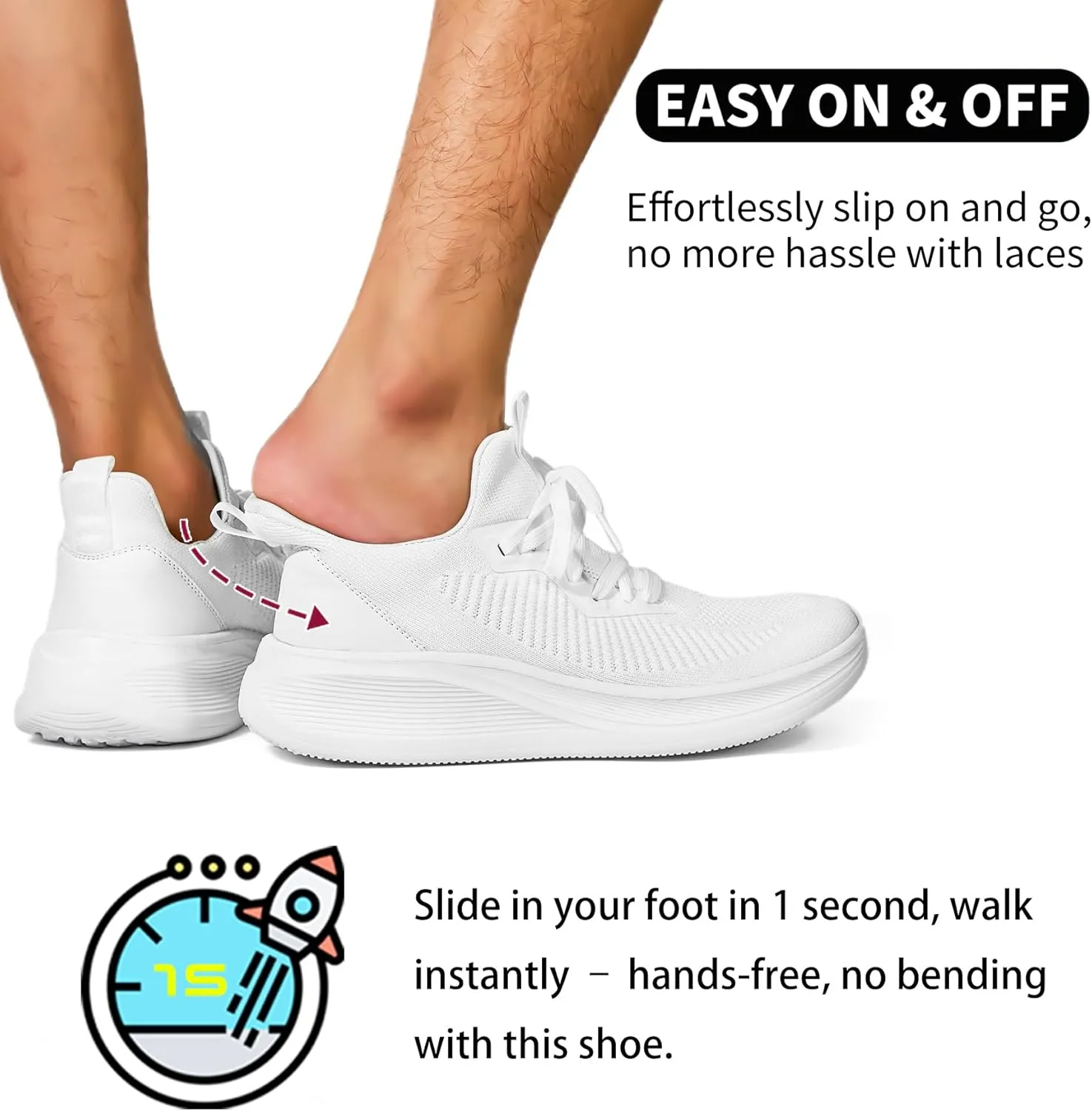 Wide Toe Box Shoes for Men Extra Wide Width Sneakers Ultra Light Road Running Shoes Non-Slip Wide Tennis Shoes Breathable Walking Shoes Athletic Gym Workout