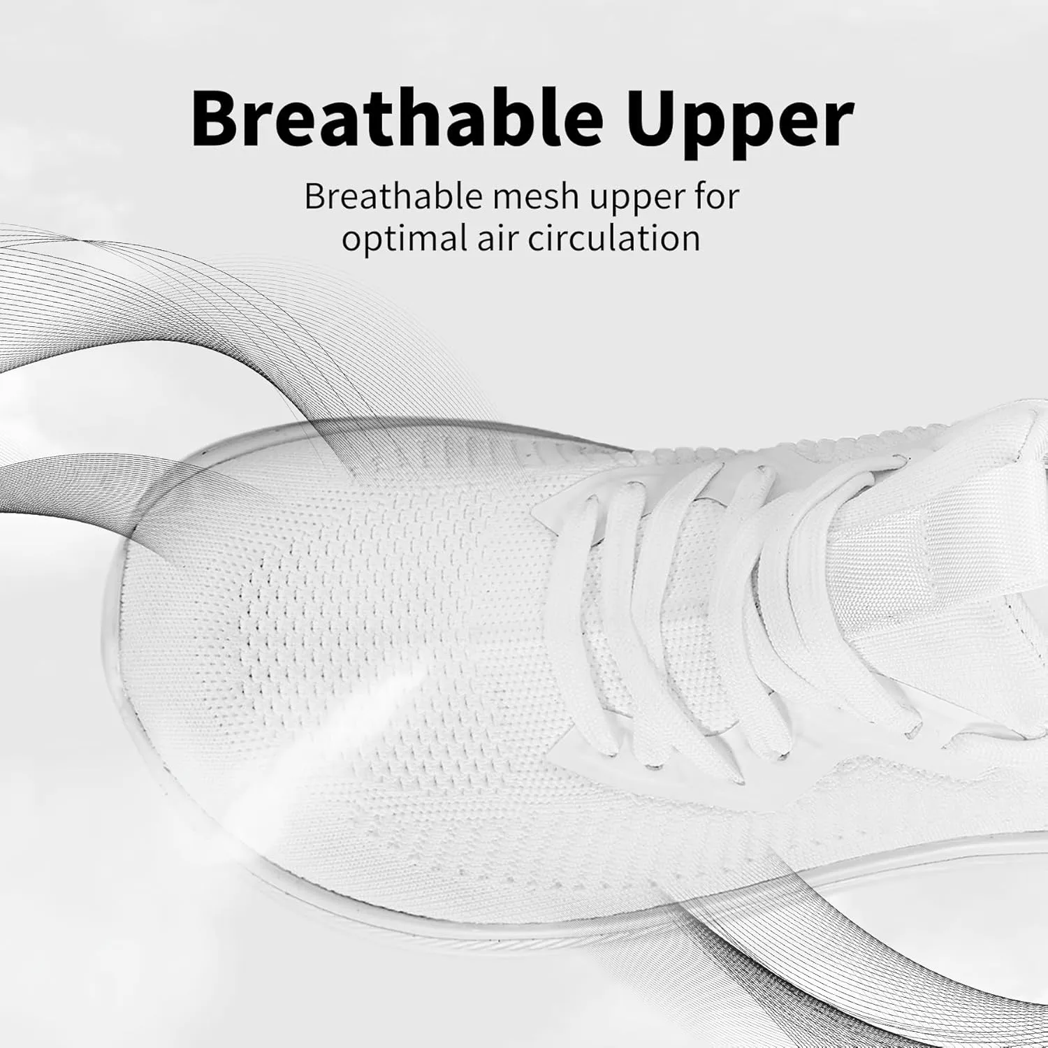 Wide Toe Box Shoes for Men Extra Wide Width Sneakers Ultra Light Road Running Shoes Non-Slip Wide Tennis Shoes Breathable Walking Shoes Athletic Gym Workout