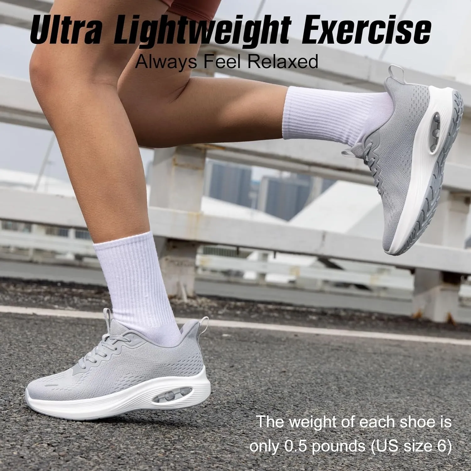 Wide Toe Box Shoes Women Air Cushion Running Shoes Extra Wide Width Sneakers Ultra Light Tennis Arch Support Walking Diabetic Plantar Fasciitis Athletic