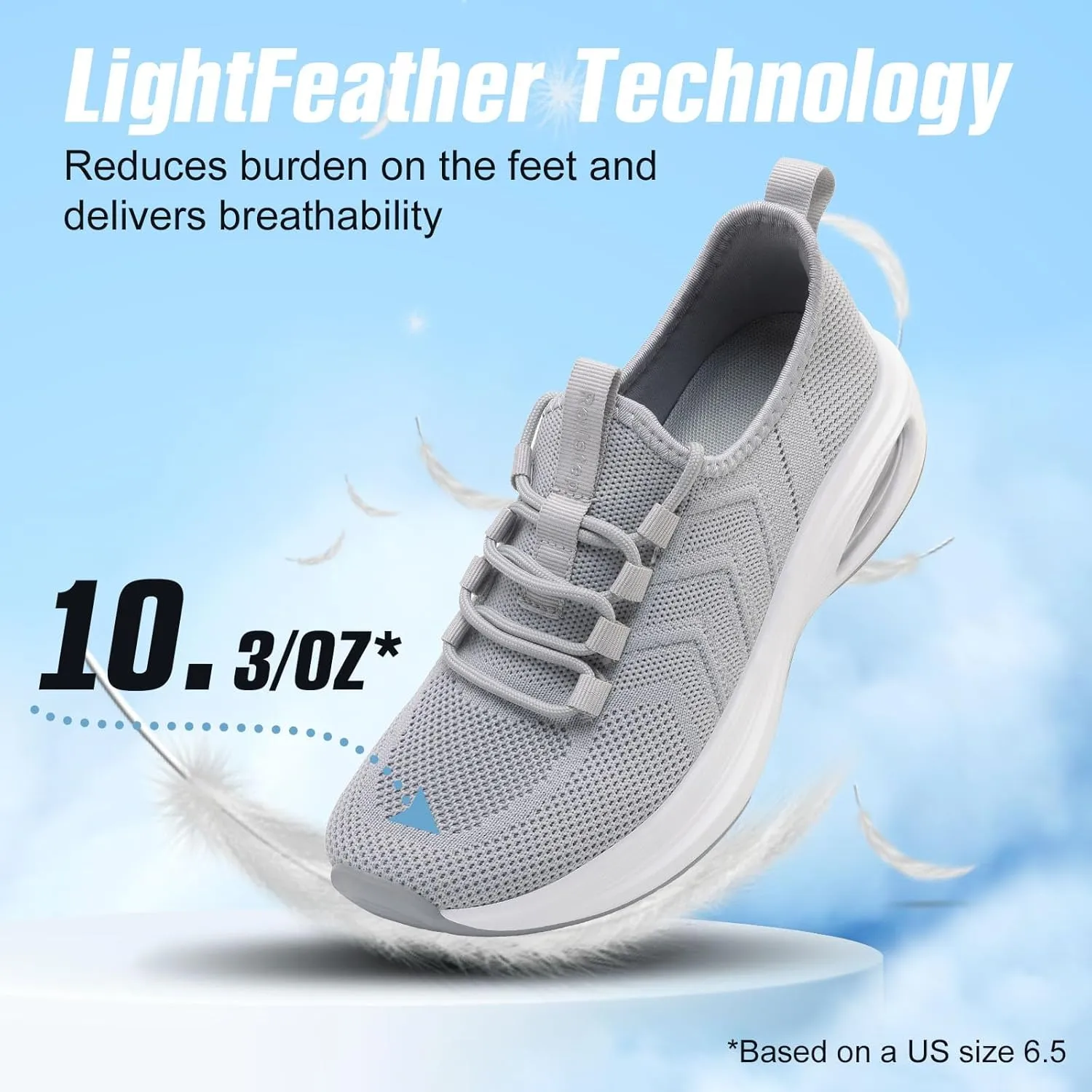 Wide Toe Box Shoes Women Extra Wide Width Sneakers Air Cushion Road Running Shoes Ultra Light Tennis Gym Workout Training Shoes Breathable Walking Shoes with Arch Support