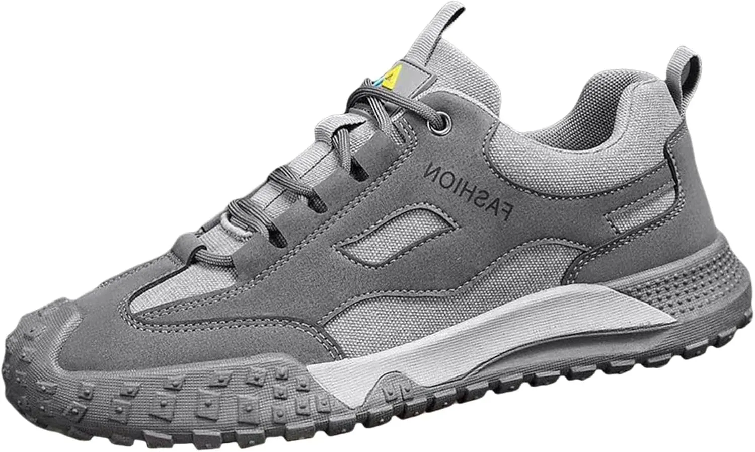 Wide Toe Sneakers for Men Casual Fashion Lace Up Outdoor Hiking Walking Running Shoes Summer Breathable Sneakers