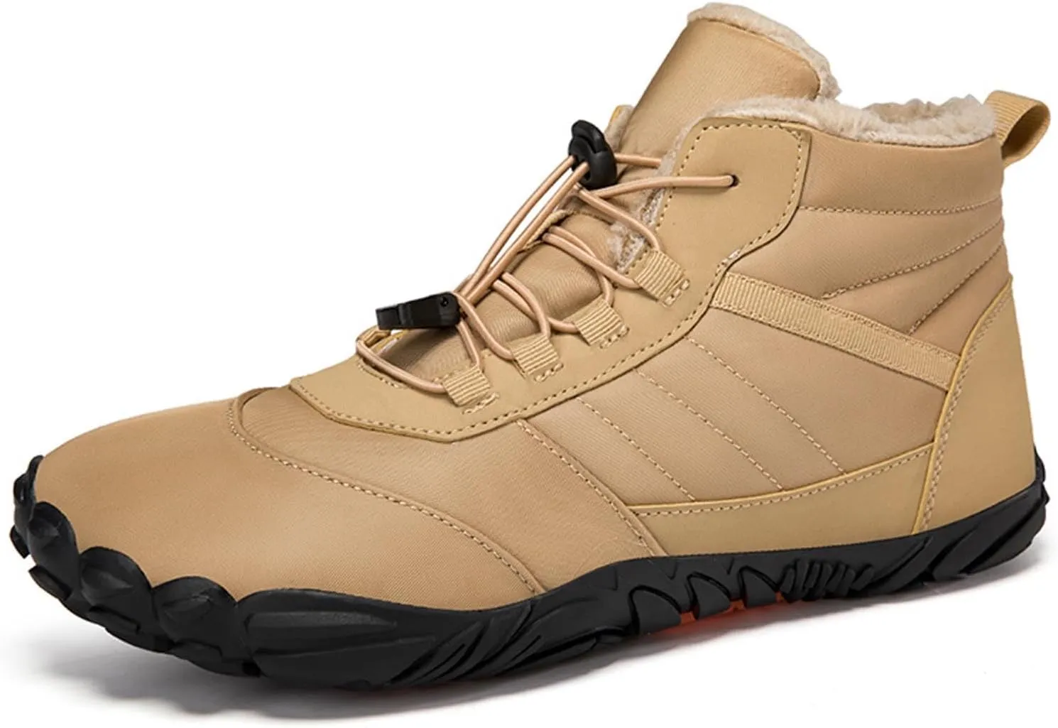 Winter Hiking Shoes Wide Toe Barefoot Shoes, Walking Hiking Boots for Women Men Trail Running Non-Slip