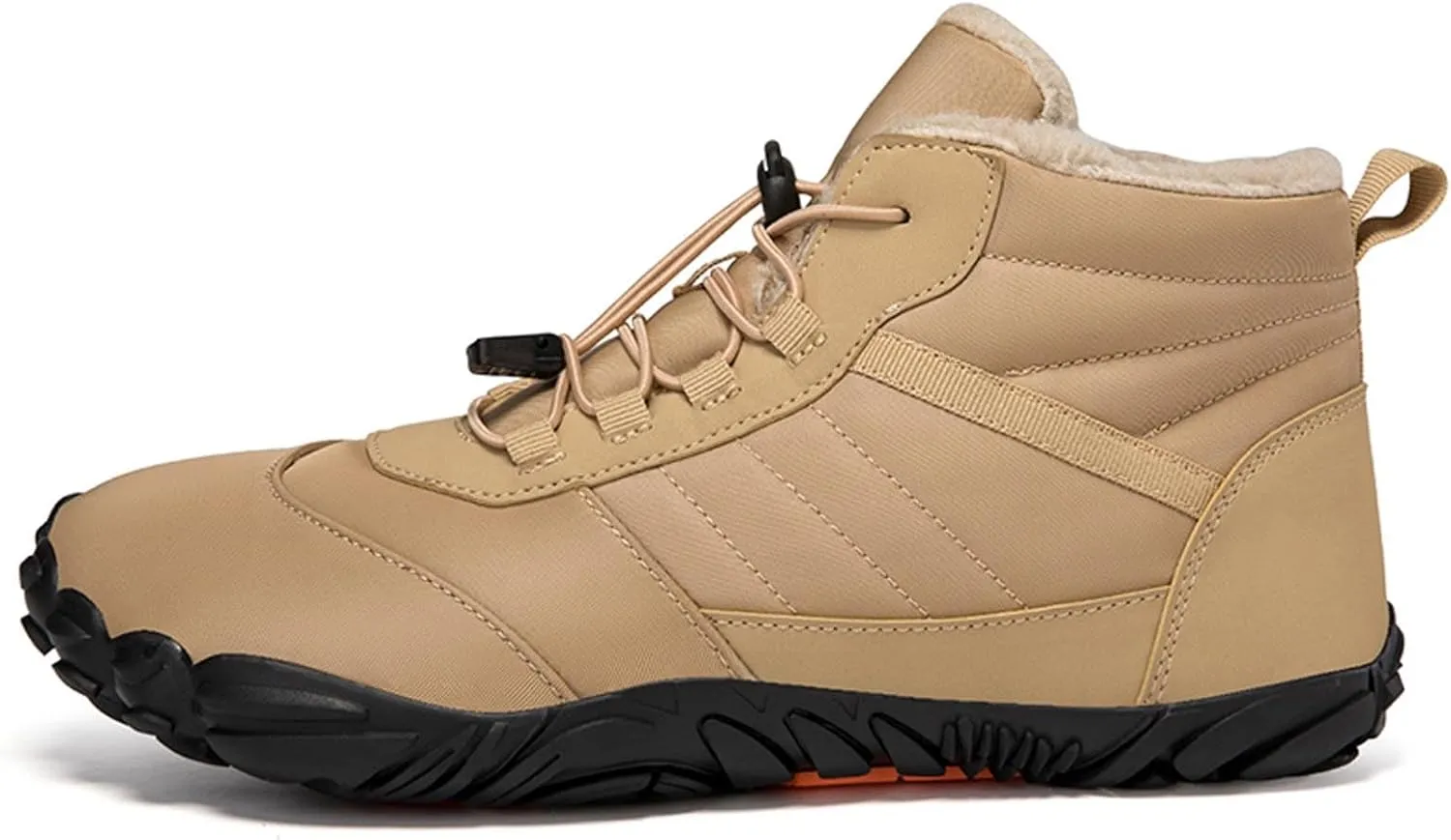 Winter Hiking Shoes Wide Toe Barefoot Shoes, Walking Hiking Boots for Women Men Trail Running Non-Slip