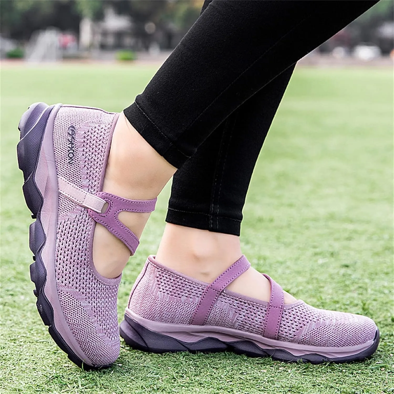 Women Casual Slip On Sneakers Breathable Walking Shoes Lightweight Canvas Comfortable Flats Non Slip Loafers