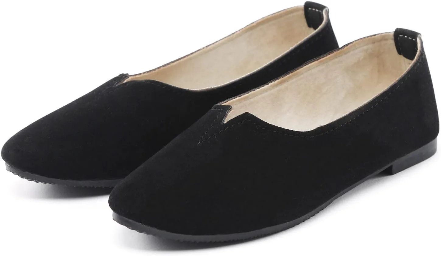 Women Flat Shoes Slip On Shallow Mouth Simple Single Shoes Casual Work Platform Sandals for Women Size 8