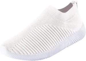 Women Outdoor Mesh Shoes Casual Slip On Comfortable Soles Running Sports Shoes Woman Work Out Womens Snicker
