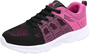 Women Running Shoes Lightweight Tennis Shoes Non Slip Walking Sneakers Breathable Workout Shoes Comfy Athletic Shoes