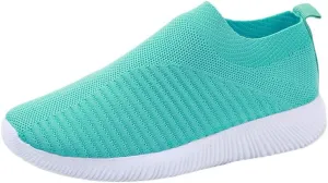 Women Running Shoes Women's Comfortable Fashion Sneakers Slip on Shoes for Women Non Slip Gym Workout Shoes