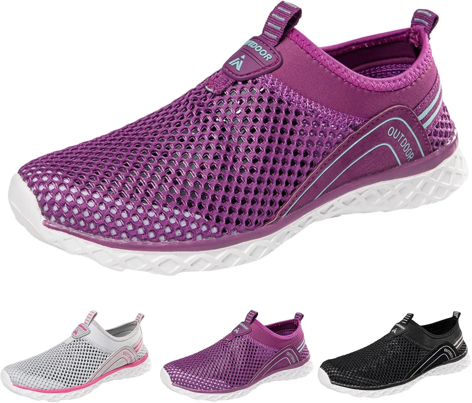 Women Slip On Casual Sneakers Comfortable Walking Shoes Lightweight Canvas Flats Non Slip Breathable Loafers