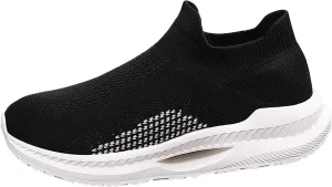 Women Slip Ons Sneakers Shoes Mesh Knit White Slip On Sneakers for Women Wide Womens Indoor Basketball Shoes Size 7 Womens High Top Sneakers Zapatos CóModos Y Elegantes para Mujer De Vestir 10