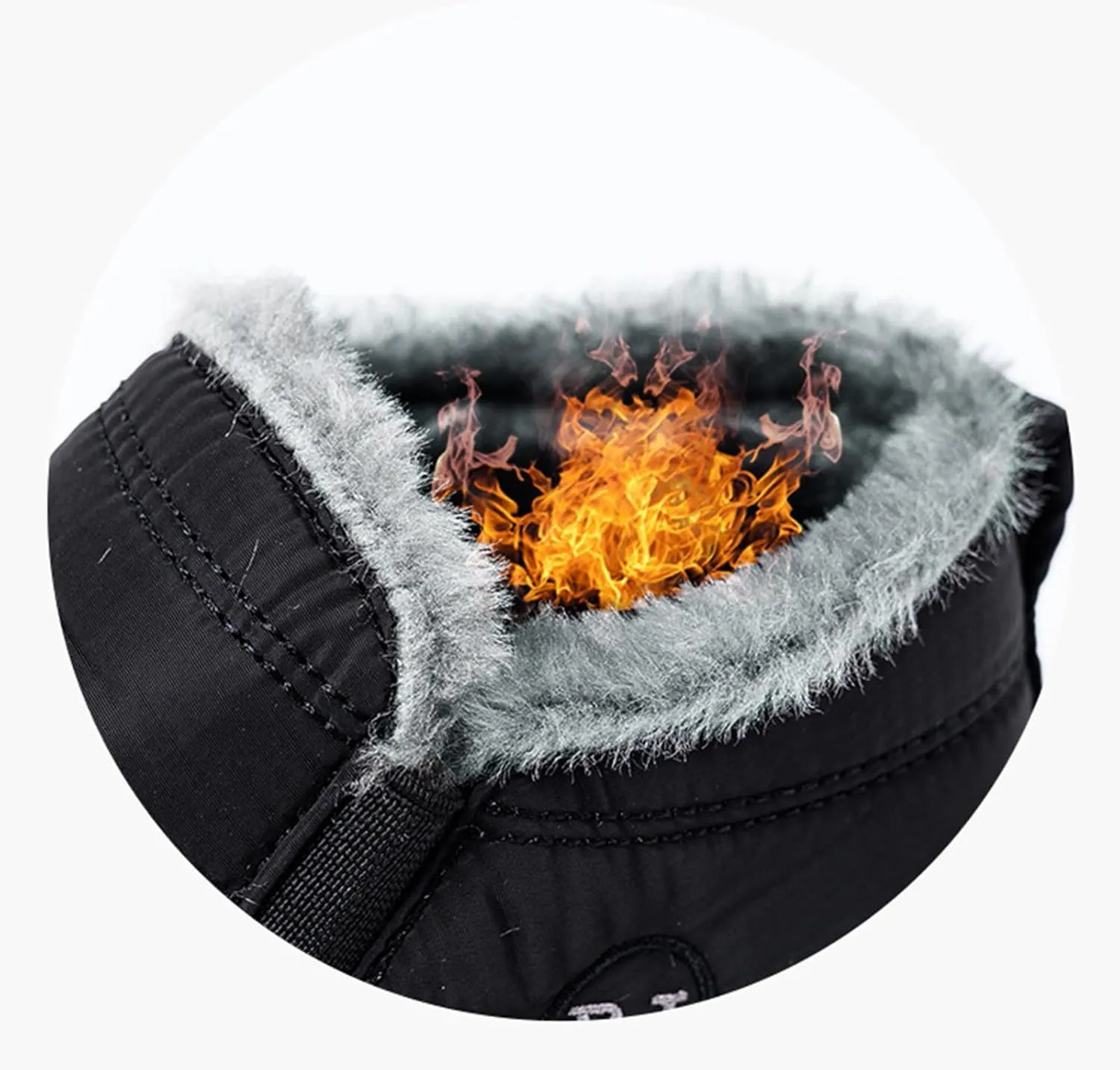 Women Winter Boots Wide Width Adults Short Snow Boots Womens Snow Boots Winter Fur Lined Ankle Boot Easy On Snow Boot Women Mens Casual Shoes Snow Booties Men