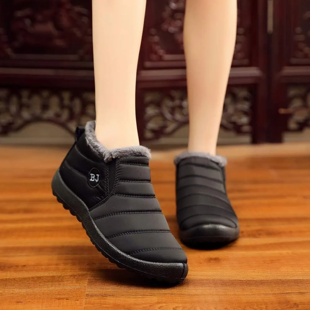 Womens Boots Winter Cute Adults Boots Winter Slip On Snow Boots for Women Winter Boot with Comfort Womens Winter Slip On Boot Hiking Boots Women Winter Booties for Men