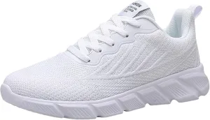 Women’s Dress Sneakers Womens Slip on Shoes Breathable Workout Shoes Breathable Fashion Sneakers for Women