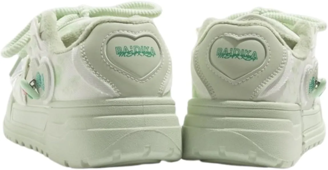 Women's Fleece-Lined Floral Sneakers, Low-Top Winter Shoes with Cushioned Comfort, Stylish and Warm Casual Footwear