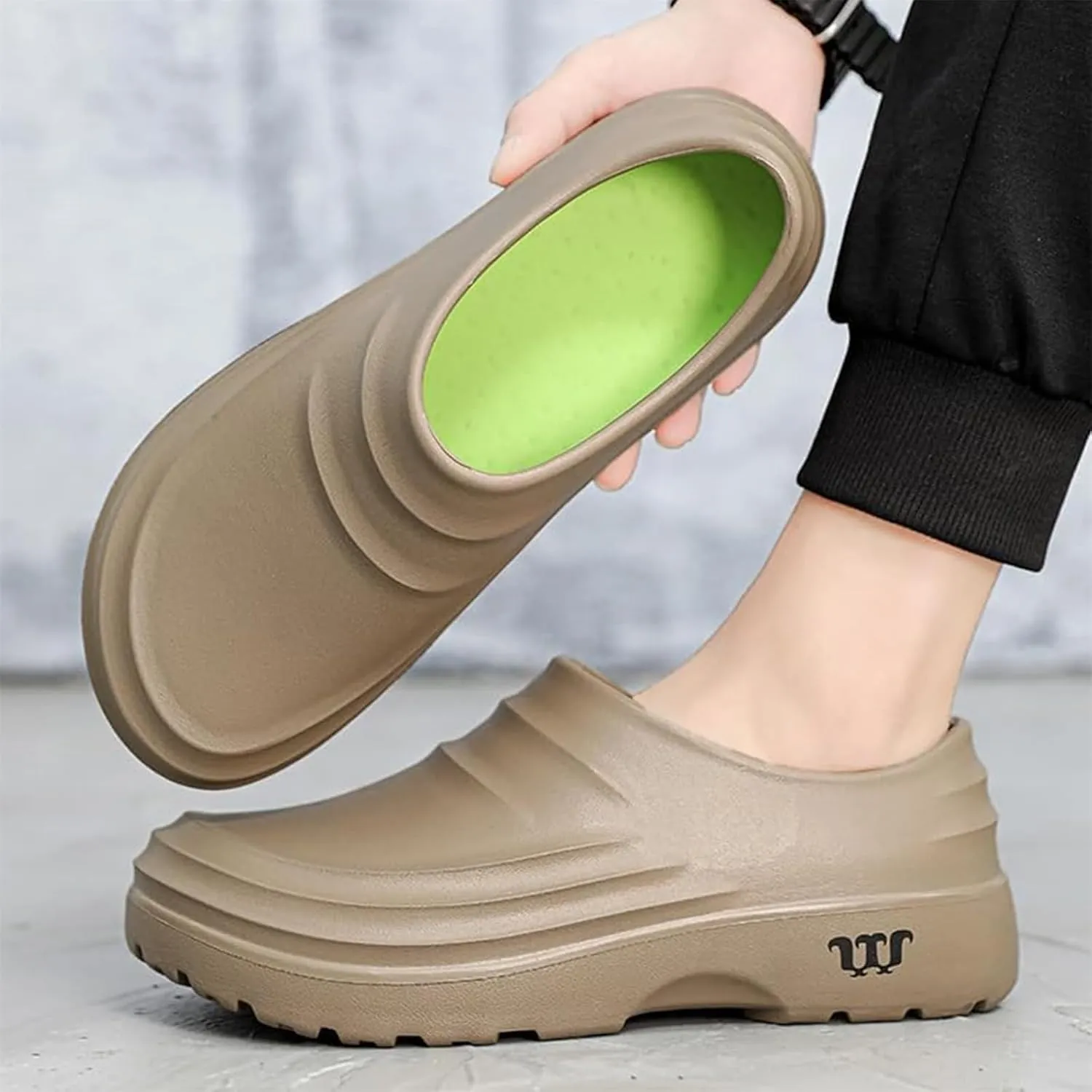 Womens Mens Garden Clogs Shoes,Armadillo Clogs,Non Slip Armadillo Chef Shoes,Nursing Kitchen Food Service Ideal Work Shoe,Outdoor Beach Slippers Orthopedic Arch Support Sandals