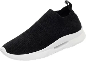 Womens Non Slip Work Shoes Slip On Water Resistant Non Slip Work Shoes Women Sports Women's Casual Shoes Dress Sneakers Black Tennis Shoe Loafers Shoe