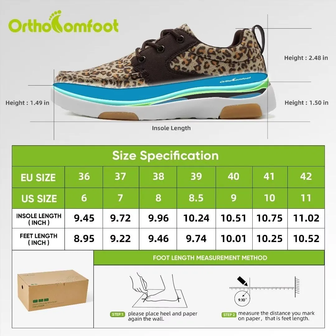 Women's Orthopedic Walking Shoes with Arch Support: Comfortable Adjustable Fashion Sneakers for Plantar Fasciitis, Casual Cushioned Orthotic Athletic Shoes for Foot and Ankle Pain