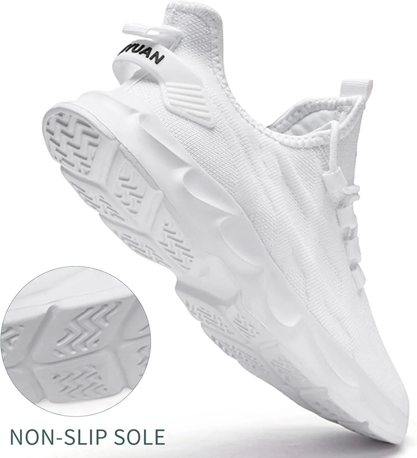 Womens Running Shoes Lightweight Tennis Shoes Gym Workout Fashion Sneakers Non Slip Breathable Athletic Walking Sneakers