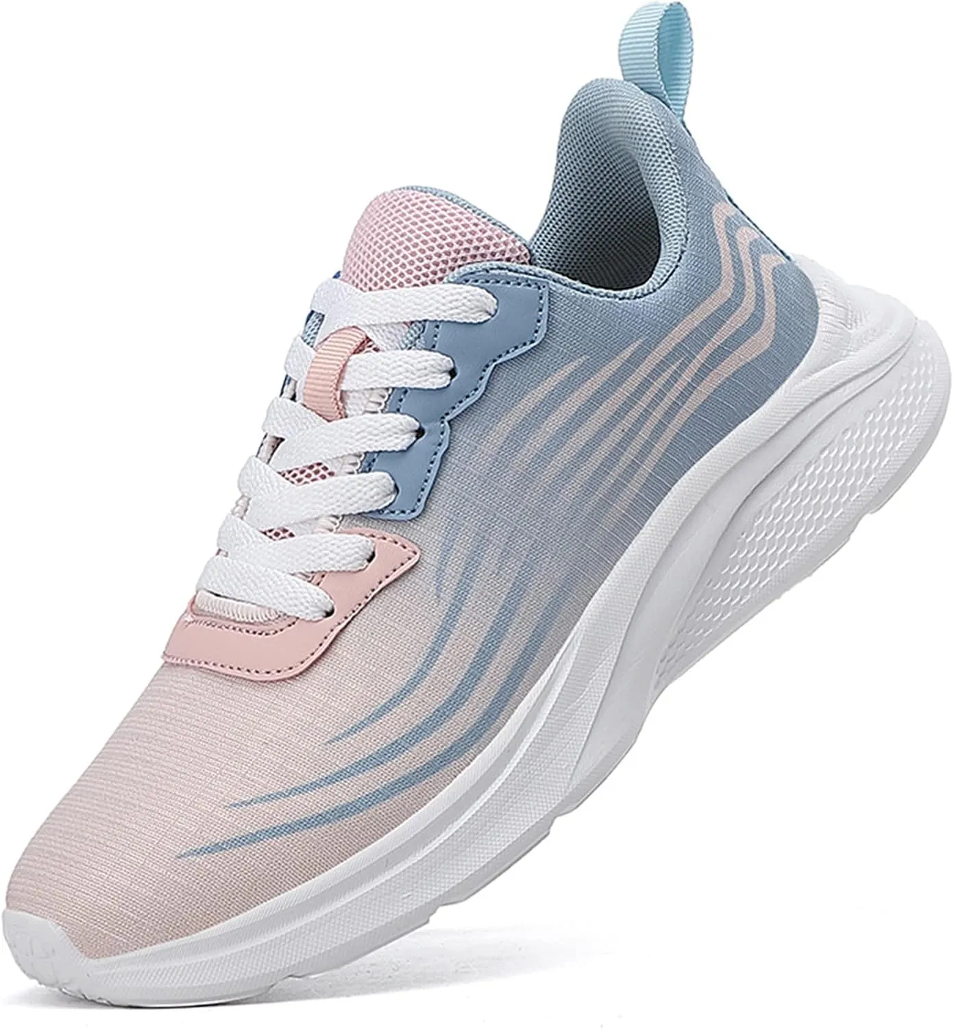 Women's Running Shoes Outdoor Breathable Athletic Sneakers Comfortable Non Slip Sports Walking Shoes for Women