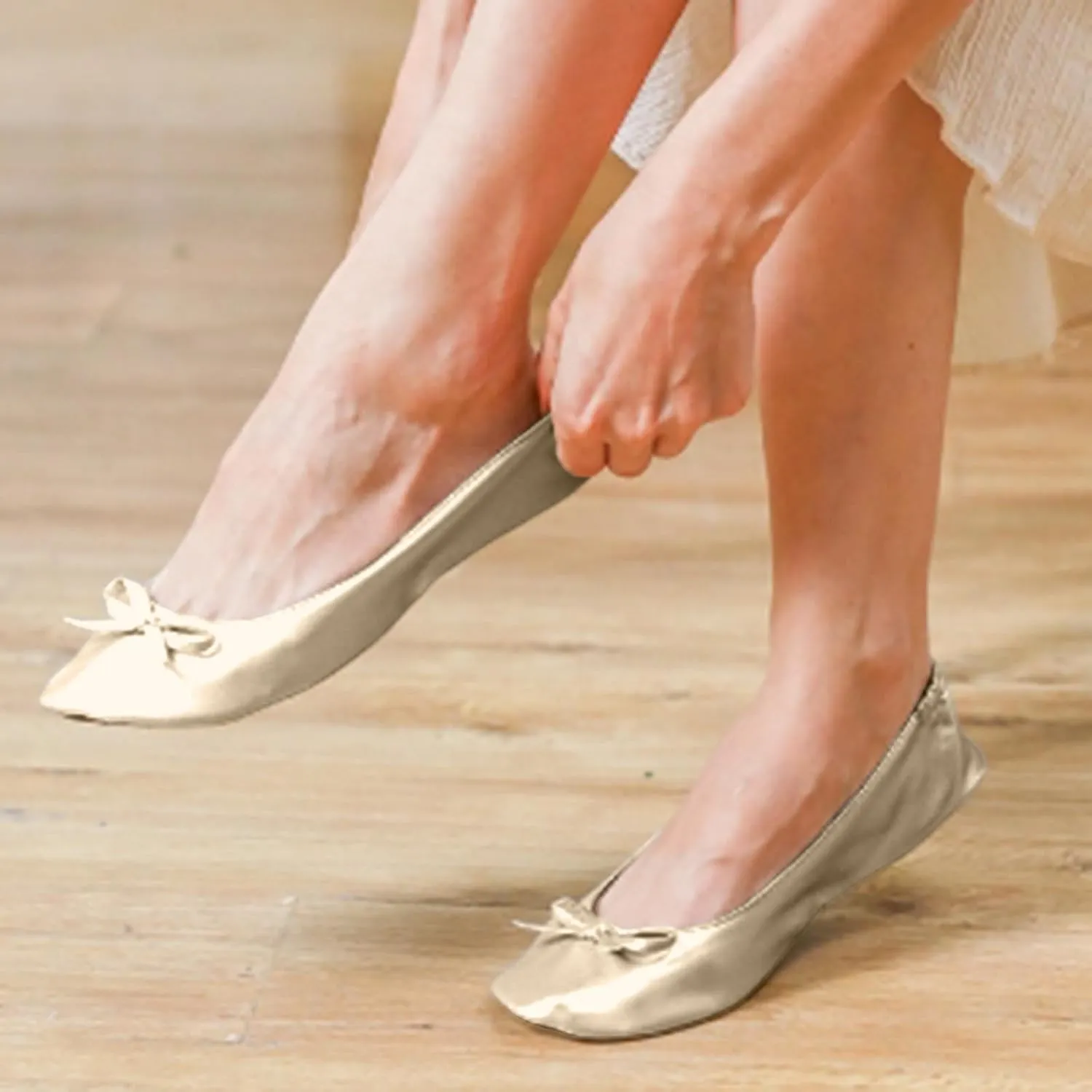 Women’s Shoes Loafers Foldable and Portable Lightweight Women's Flat Ballet Shoes