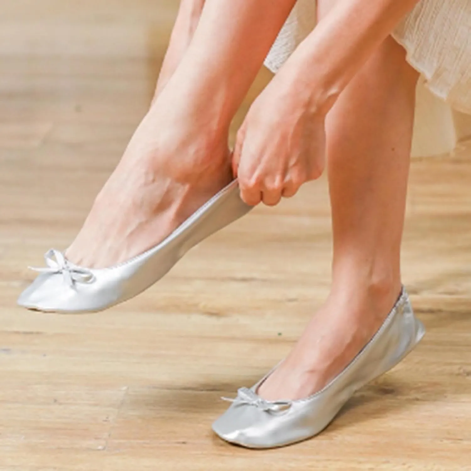 Women’s Shoes Loafers Foldable and Portable Lightweight Women's Flat Ballet Shoes
