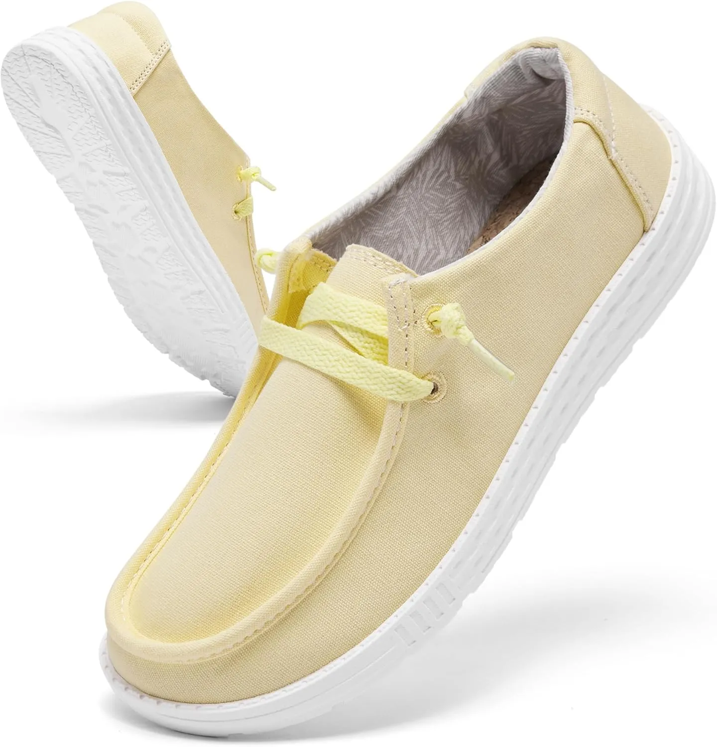 Womens Slip-on Loafers Slip in Boat Walking Shoes